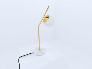 table lamp golden 3Dモデル