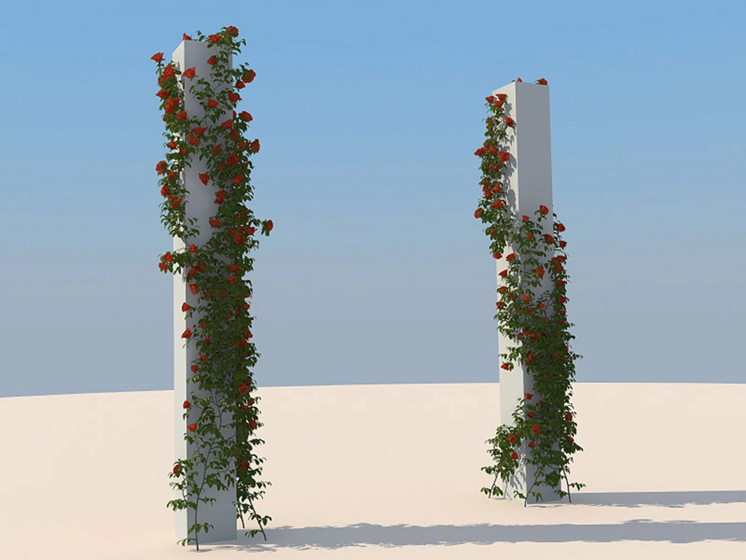 flowers 3D Model .c4d .max .obj .3ds .fbx .stl .blend 