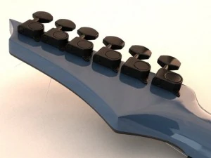 electric guitar 3D Model
