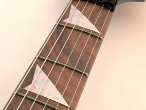 electric guitar 3D Model