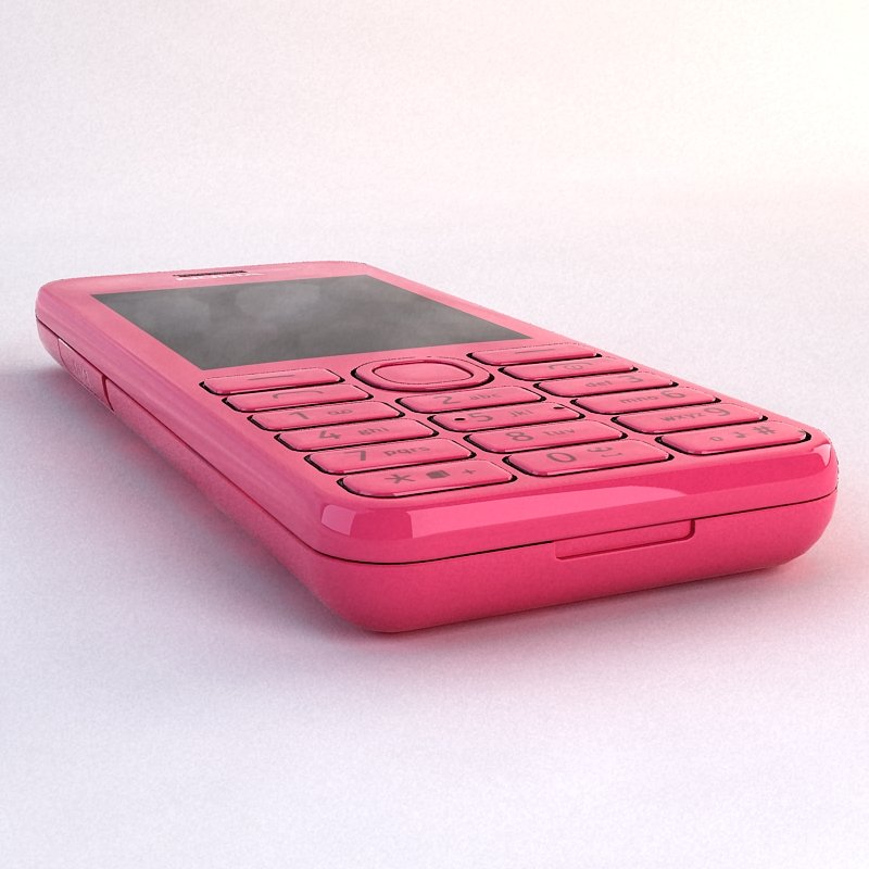 Nokia 206 Different Colors Collection 3D Модель In Телефоны 3DExport