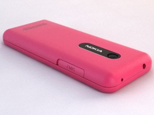 nokia 206 different colors collection Model 3D