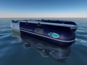 inflatable boat 3D Model