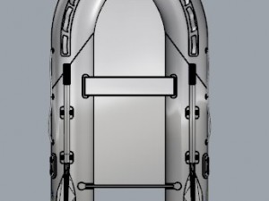 inflatable boat 3D Model