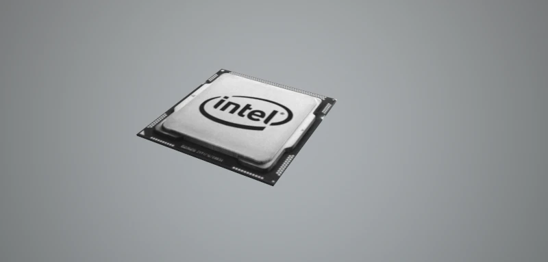 low poly cpu intel 3D Model .c4d .max .obj .3ds .fbx .stl .blend 