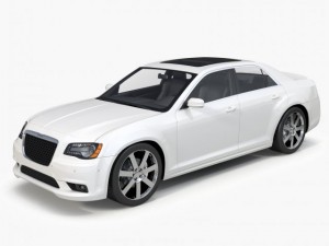 chrysler 300 srt8 Modelo 3D