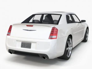 chrysler 300 srt8 3D Model