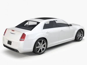 chrysler 300 srt8 3D Model
