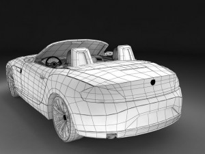 bmw z4 2009 3D Model