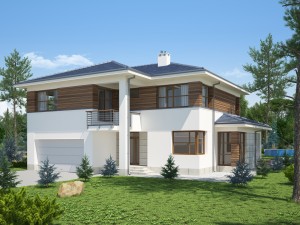 villa house Modello 3D