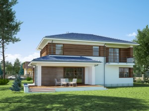 villa house 3D Model