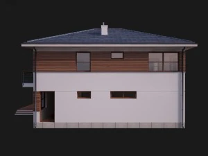 вилла дом 3D Модель