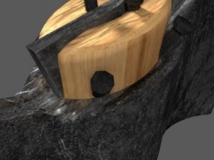 axe Modelo 3D