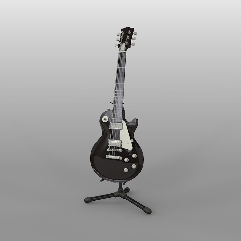 3д модель гитары. STL модель гитара.