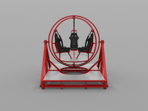 human gyroscope 3D-Modell