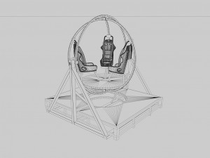 human gyroscope 3D-Modell