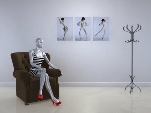 mannequin display c4d 3D Model