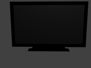 monitor Modèle 3D
