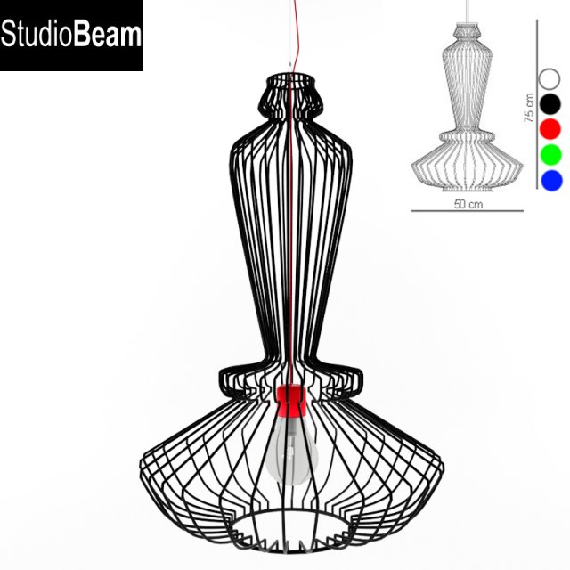 elena pendant studio beam 3D Модель .c4d .max .obj .3ds .fbx .stl .blend 