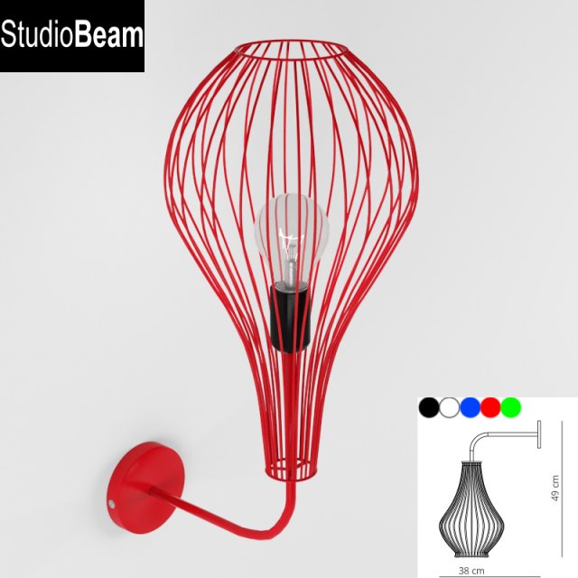 marco wall studio beam 3Dモデル .c4d .max .obj .3ds .fbx .stl .blend