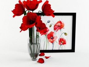 poppy 3D Модель