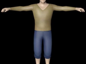 medieval man Model 3D