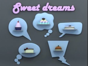 s&uuml;sse Tr&auml;ume 3D Modell