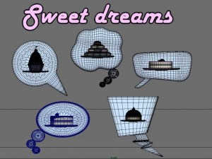 sweet dreams 3D Model
