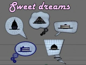 sweet dreams 3D Model