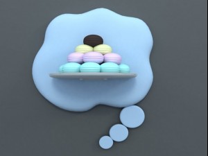 macarons Modelo 3D