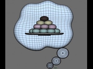 macarons Modelo 3D