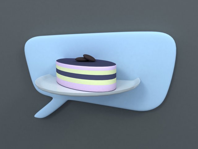 nutscake Modèle 3D .c4d .max .obj .3ds .fbx .stl .blend 