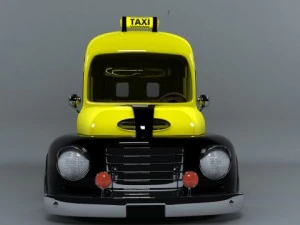 old taxi 3D Model