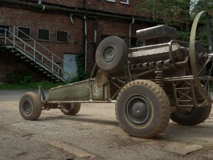 db-5 정찰 차량 3D 모델