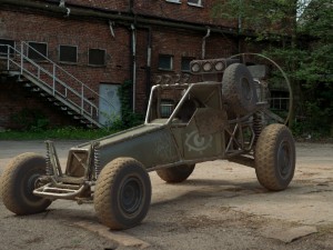 db-5 scout vehicle 3D Model