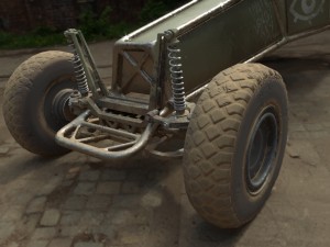 db-5 scout vehicle 3D Model
