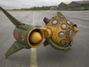 scout space-ship rs-1 3D Model