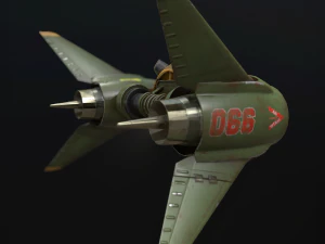 scout space-ship rs-1 3D Model