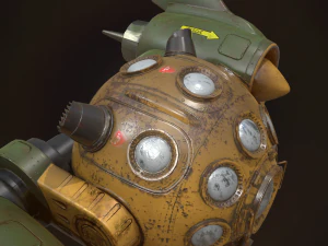 scout space-ship rs-1 3D Model