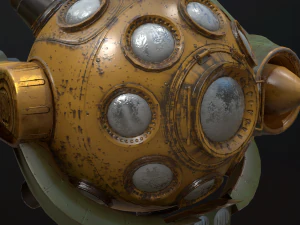 scout space-ship rs-1 3D Model