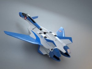 yf19 excalibur Modelo 3D