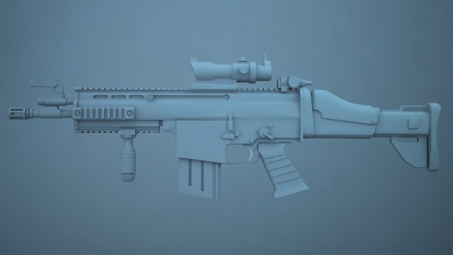 scar h 3Dモデル .c4d .max .obj .3ds .fbx .stl .blend 