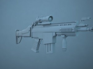 scar h 3Dモデル