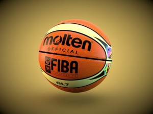molten gl7 official ball 3D Model