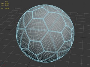 nike ordem 2 official 201415 match ball 3D Model