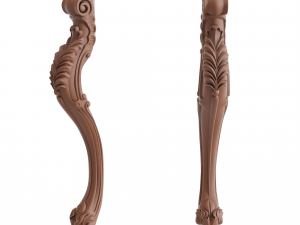 classic console table for cnc 1 3D Model