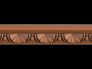 classical wooden ceiling carved cnc 3d 3D Model