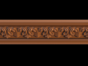 classical wooden ceiling carved cnc 3d 3D Model