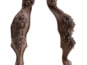 sample cnc carving classic sofa 01 3D-Modell