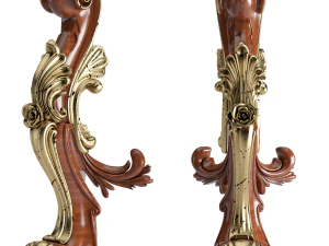 table and chairs and carvers cnc engraving 2 3D Model